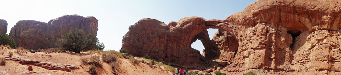 panorama of the Double Arch